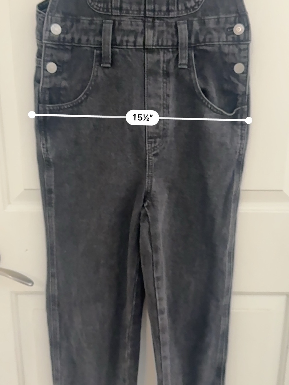 Madewell Straight Leg Black Workwear Overalls - Picture 11 of 12